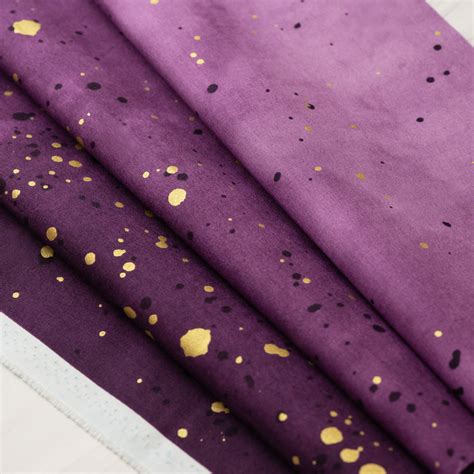 aubergine metallic fabric|aubergine color designer fabric.